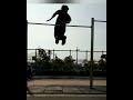 單槓 練習 暴力上槓 街頭健身單槓暴力上槓360練習 streetworkout muscle up 360 record