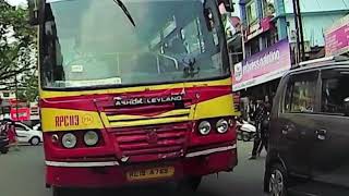 KSRTC RASH DRIVING - 1 FEB 2019