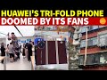 Huawei’s Tri-Fold Phone, Doomed by Its Fans! Folds and Breaks, Becoming a Historic Joke