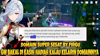 DOMAIN Super SESAT - Di Tantang FIRGU untuk Kelarin DOMAINnya - Kalau Berhasil GW dapat Hadiah !