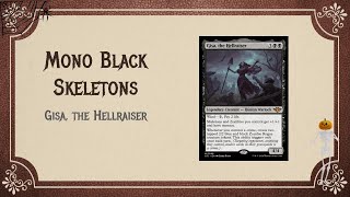 Mono Black Skeletons EDH // Gisa, the Hellraiser