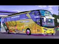 SHARE!!! LIVERY SANJAYA TRANS GARFIELD || KODENAME XHD ROMBAK JB3 SHD || BUSSID V3.7.1