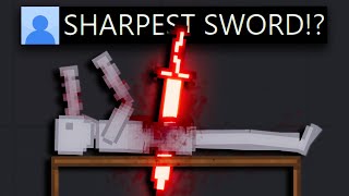 I Found The SHARPEST Sword In People Playground