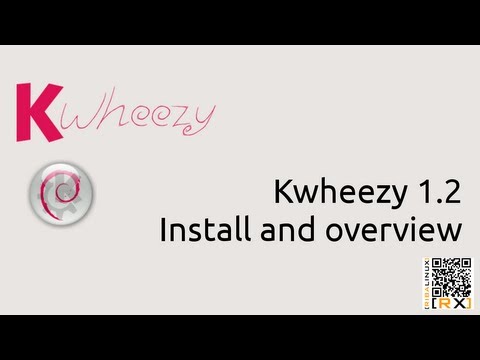 Kwheezy 1.2 install and overview | Kwheezy the KDE and debian love child