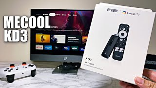 Mecool KD3 TV Stick - Official Android TV OS 11 - 4K NETFLIX - FINALLY :)