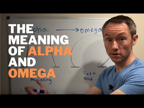 What does the Omega symbol mean in Greek mythology?