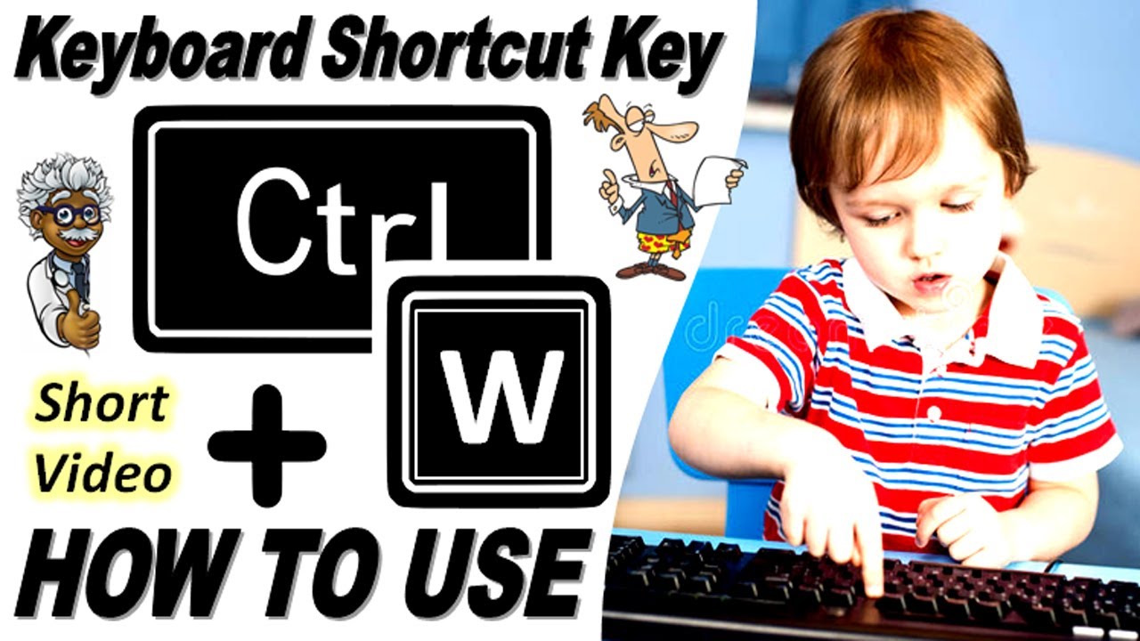 How To Use Ctrl + W Keyboard Shortcut Key With Practical | Ctrl + W ...