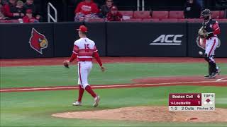 BB: Louisville 4, Boston College 6 Highlights