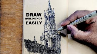 How to Sketch Buildings Like an Architect