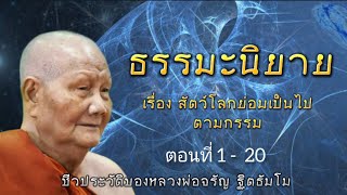 กฏแห่งกรรม นิทานธรรมะอิงชีวประวัติหลวงพ่อจรัญ ฐิตธัมโม ตอนที่ 1 สัตว์โลกย่อมเป็นไปตามกรรม (1-20)