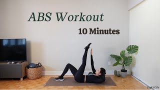 10-Minute Abs Workout – Core Strength \u0026 Fat Burn | No Equipment