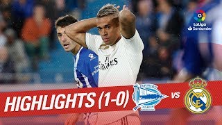 Resumen de Deportivo Alavés vs Real Madrid (1-0)