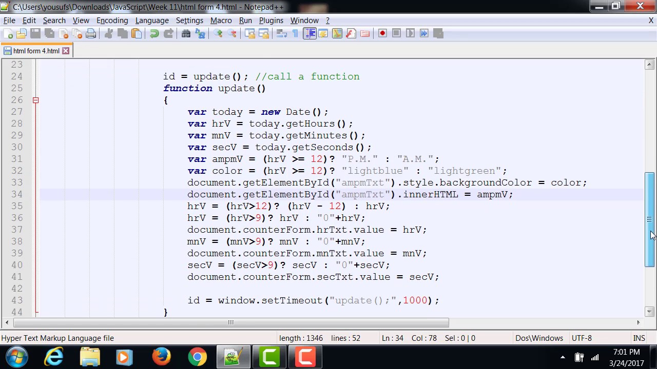 JavaScript Using InnerHTML - YouTube