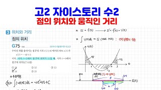 [고2 자이스토리 수2] 110강_ 점의 위치와 움직인 거리