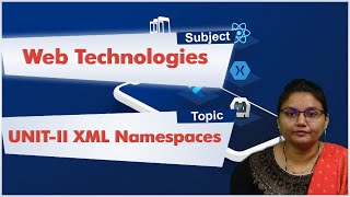 LEC13| Web Technologies| UNIT-II XML Namespaces By Dr.N.Shirisha