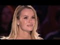 golden buzzer simon cowell criying when he heard the song air supply with an extraordinary voice