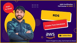 AWS Tutorials - 133 - Amazon RDS - Create First Database - (In Hindi)