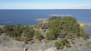 Äggskär-island from the air. (Yup, that's a real name!) From the Finnish archipelago, Porvoo.