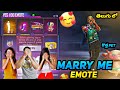 Yes I Do Emote And Zasil Pet Event Free Fire - Marry Me Emote Telugu - Free Fire Telugu - MBG ARMY