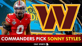 Commanders Select Sonny Styles From Ohio State With Pick #7 In The 1st Round Of 2026 NFL Draft