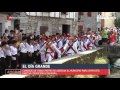 lesaka celebra san fermín a orillas del río onin