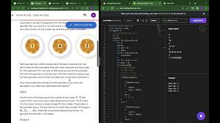 Google Codejam Round 1B 2022 Screencast