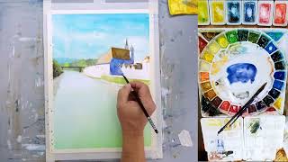 Watercolor Timelapse \