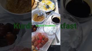 Kurdish breakfast