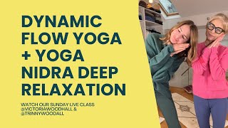 Dynamic Rocket Yoga flow + yoga nidra with Trinny Woodall