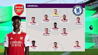 FIFA 23 | Arsenal vs Chelsea - English Premier League 22/23 - Gameplay