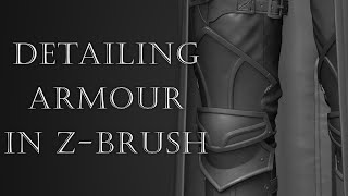 December Knight - Detailing Armour in Z-brush