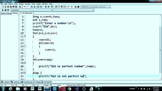 Ep-1||Perfect number coding