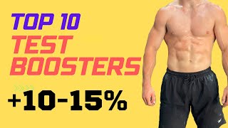 Top 10 Testosterone Booster List: Boost your Testosterone by 10-15%