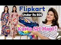 Flipkart Kurta Set Haul l Kurti Set Haul Under 500 l Daily Wear Kurti Set #flipkartfashion #kurtiset