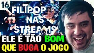 🚨 FILIPOPPY NAS STREAMS #16! ELE FAZ MÁGICA COM O BONECO? TOCKERS REAGE