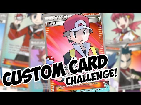 Custom Pokemon TCG Challenge! You IN?! Custom Pokemon TCG Challenge! You IN?!