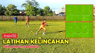 Latihan kelincahan dan variasinya utk pemain sepakbola