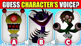 🔊 Guess The Sprunki PHASE 9 Characters by their VOICE!? 🎶 | Durple, Garnold, Vineria, Simon