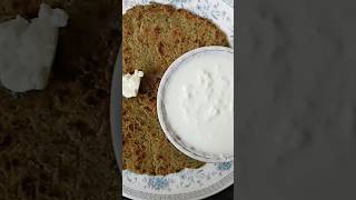 Sindhi speciality Chairi maani (Dhodho) Hare masale ki baajri ki rotti 😋😋👌