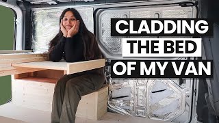 Cladding The Bed Of My Van For Conversion: DIY Van Build | Fenellas Corner