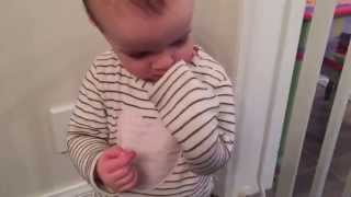 TODDLER MAGICIAN PERFORMS DISAPPEARING HAND TRICK