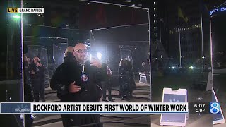 Rockford artist shows how to get the best photo with his World of Winter art