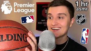 [ASMR] Whispering About All Sports Until You Sleep ⚽️🏀⚾️