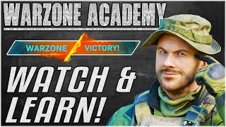 WATCH AND LEARN - Warzone SOLO High Kill Strats And Coaching [Warzone Academy]