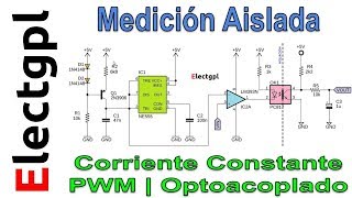 Como medir Tension Aislada Optoacoplada con 555 y Comparador | Corriente Constante | Sponsor LCSC