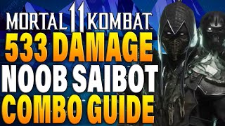 Mortal Kombat 11 Noob Saibot Combos - MK11 Noob Saibot Combo Tutorial - Daryus P