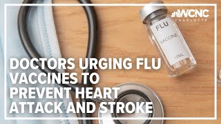 Doctors urging flu vaccines to prevent heart attack or stroke
