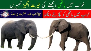 Khwab mein hathi dekhna || elephant dream meaning || khwab mein hathi dekhne ki tabeer Roshan Tabeer