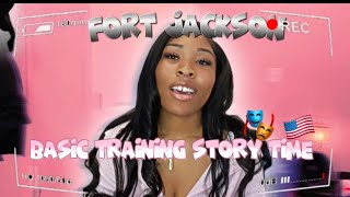 Fort Jackson basic training and reception story time