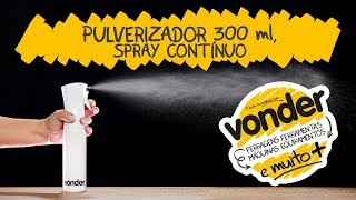 Pulverizador 300 ml Spray Contínuo VONDER